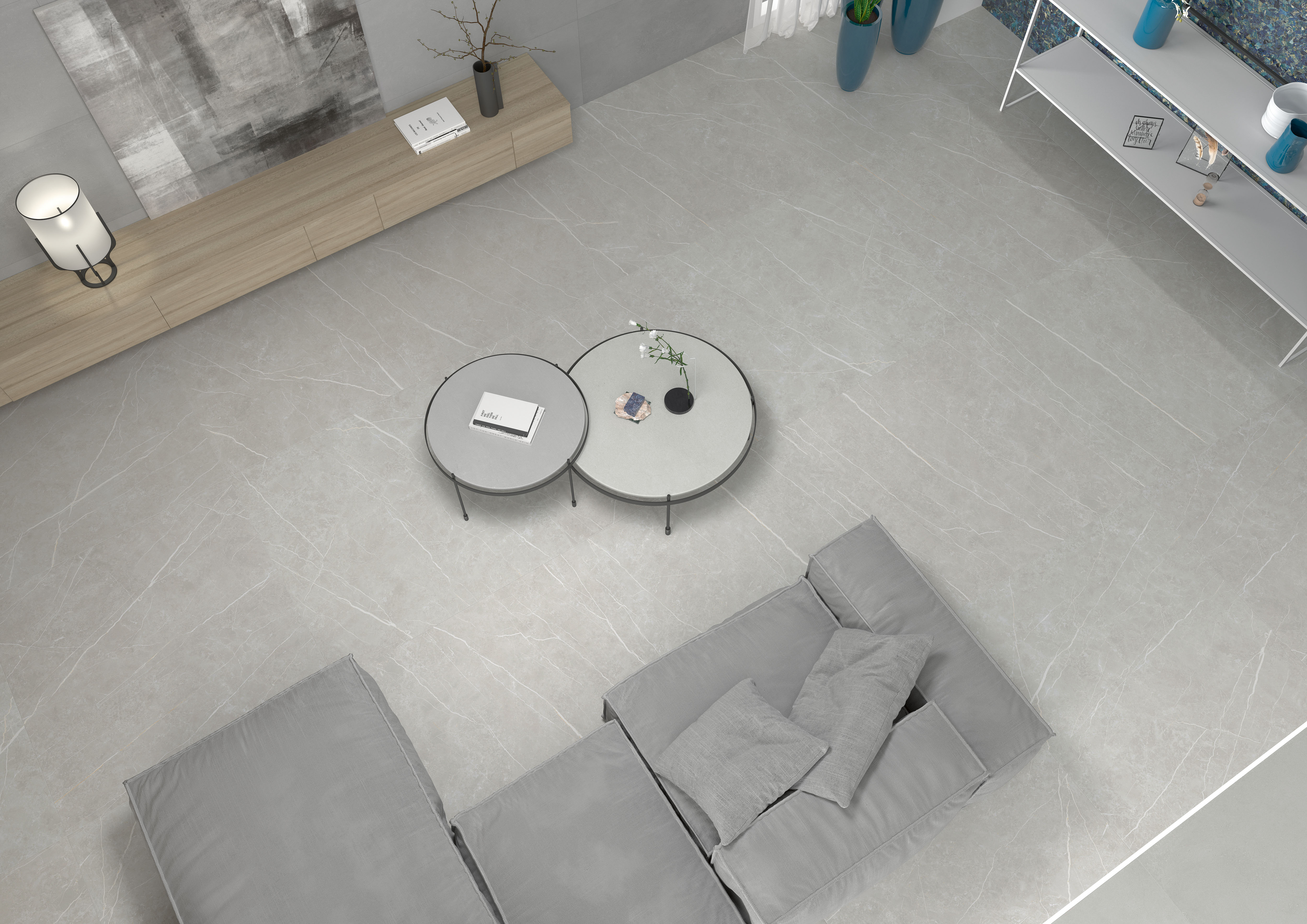 Glaciär Silver 379323 Miljö Vardagsrum Ovan