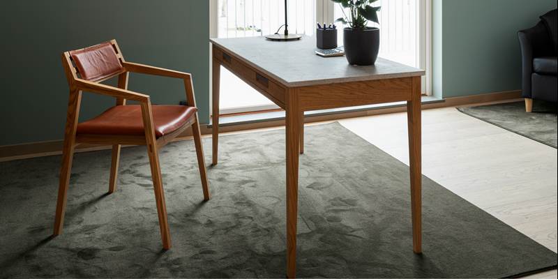 Vogue Mossgrön 238729 Matta Kontor Liggande