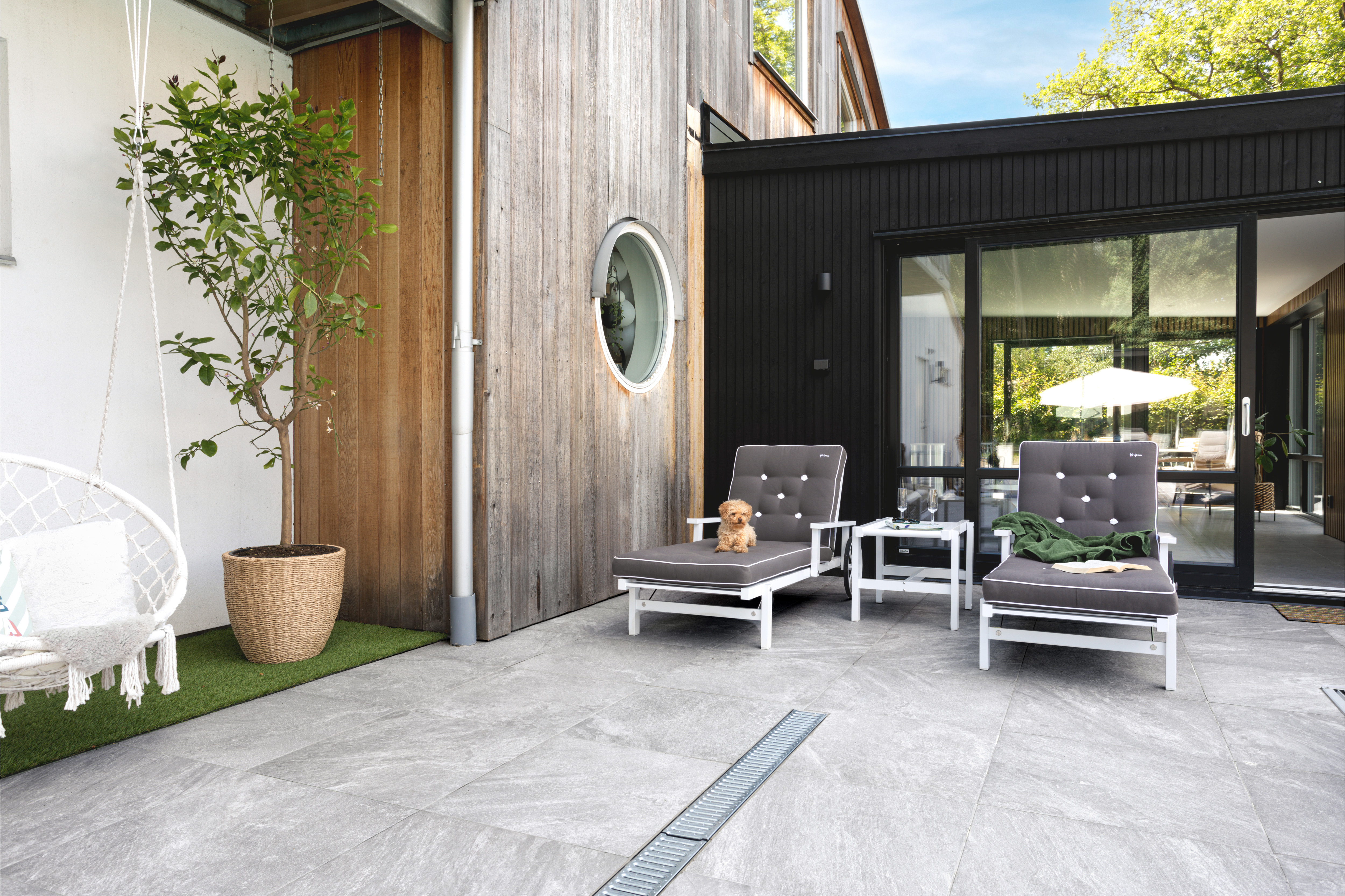 Klint Grey 377442 Uteplats